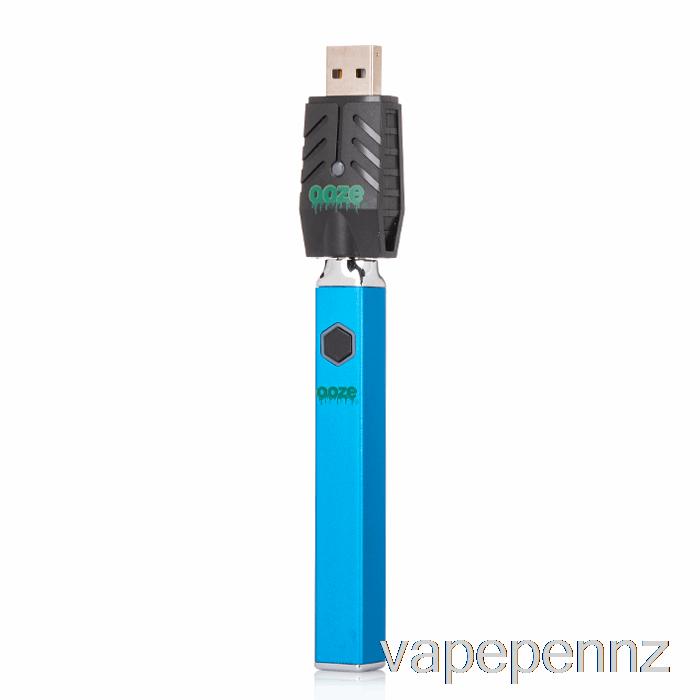 Ooze Quad Flex Temp 500mAh Battery Blue VAPE NZ